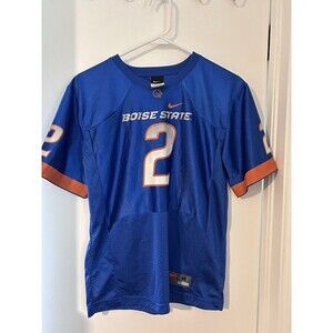 Unknown Autographed #2 Boise State Broncos Football Jersey Youth Medium 12/14